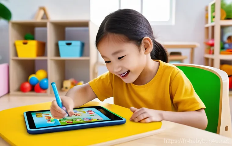 베이비버스 영어 학습 콘텐츠 소개 - **Prompt:** A vibrant, colorful animated scene featuring the cheerful panda characters, Kiki and Miu...