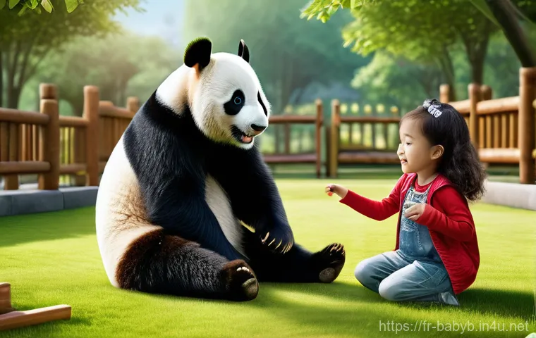 베이비버스 영어 학습 콘텐츠 소개 - **Prompt:** A heartwarming, educational image showing a young child (approximately 4-5 years old), f...